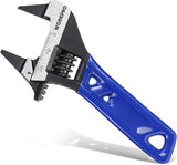 WORKPRO Stubby Cr-V Adjustable Wrench – Precision Tightening Tool for Electronics Workbenches and Bicycle Repair Stands