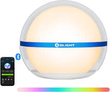 OLIGHT Sphere LED Lantern – Compact 3.2 oz Hiking Light with Music Sync and Stepless Dimming for Campsite Ambiance