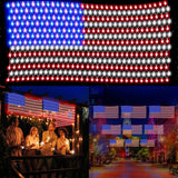 Lumivern Decorative Net Lights 360 LED 8 Modes Timer for Entryway Staircase Window Frame and Warm Home Holiday Atmosphere