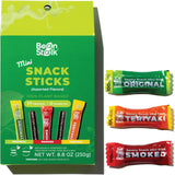 Bean Stalk Savory Vegan Mini Snack Sticks - Assorted Flavors - Healthy Snack Gift Basket Addition for Birthdays and Holidays