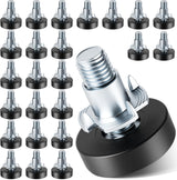 MROCO Furniture Leveling Feet with T-Nuts – Aesthetic Living Room Upgrade, Invisible Levelers for Coffee Tables and Chairs