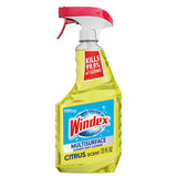 Windex Citrus Fresh Disinfectant – Streak-Free Mirror and Countertop Sanitizing for Safer Living Spaces