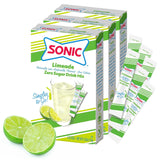 SINGLES TO GO! Sonic Limeade Singles Packets - Zero-Sugar Desk Hydration for Meetings, Study Sessions, and Work Travel