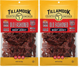 Tillamook Country Smoker Real Hardwood Beef Jerky Honey Glazed – Portable Trail and Campsite Protein Snack for Hikers and Hunters