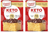 Duncan Hines Keto Friendly Classic Yellow Cake Mix – Uncluttered Box Mix for Intentional Gluten Free Home Kitchens