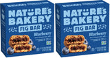 Nature's Bakery Blueberry Fig Bars - Camping and Backpacking Snack for On-The-Go Fuel, Whole Wheat