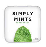 SIMPLY Mints | Peppermint Breath Mints | Calming Pocket Companion | Three-Ingredient Clean Label