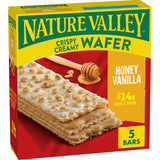 Nature Valley Crispy Creamy Wafer Bars – No Artificial Colors Strawberry Treat for Lighter, Refreshing Snack Moments, 5 Pack