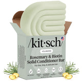 Kitsch Rosemary Biotin Volumizing Conditioner Bar – Self-Care Nightly Haircare Bar for Breakage Repair & Volume