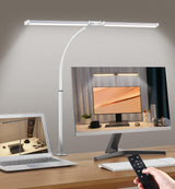 Motumen Architect Task Light for Bedside Reading – Gentle 3000K Warm Glow with 1-Hour Auto-Off to Protect Sleep