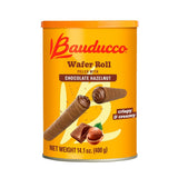 Bauducco Hazelnut Wafer Rolls – After-Dinner Treat for the Dining Room, Crowd-Pleasing Light and Crispy Bite for All Ages
