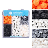 Sweets Indeed Halloween Eyeball Tacklebox – Travel-Friendly Candy Decorations for Neighborhood Halloween Treat Trays