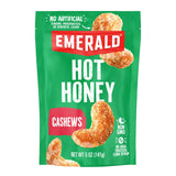 Emerald Nuts Hot Honey Cashews – Hiking and Trail Snack for Outdoor Adventurers, Whole Cashews