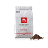 illy Whole Bean Coffee Intenso Bold Roast - Smooth, Non-Bitter Dark Roast for Sensitive Stomach Drinkers