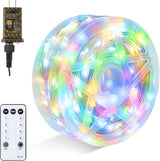 Joiedomi 600 LED String Lights Outdoor – Portable Patio and Camping Ambiance Light with Low-Voltage 29V Adapter and Reel