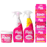 Stardrops – The Pink Stuff Ultimate Cleaning Pack – Mindful Cleaning Ritual Set for a Spa-Like Bathroom Refresh