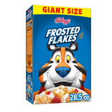 Kellogg's Frosted Flakes Fat-Free Cereal, 28.5 oz Pantry Pack with Eight Vitamins and Minerals for Quick Nutritious Breakfasts