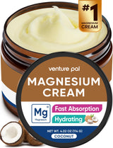 Venture Pal Topical Magnesium Cream for Kids – Gentle Non-Greasy Lotion for Kids' Bedtime Skincare Routine