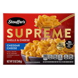Stouffer's Supreme Shells and Cheese – Fast Dinner Between Classes, 12 oz Real Cheese Shells and Cheese Kit
