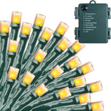 Lumify Home 18ft Green Wire Lights - Parent Approved Holiday Decor for Kids Rooms and Tree