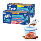 Ziploc Gallon Freezer Bags – Freezer-to-Sous Vide Meal Prep for Focused Weekday Cooking