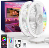 Lumify LED Strip Lights – Valentine's Day Gift Idea for Him or Her, Dimmable Color Changing Strip with Romantic Music Modes