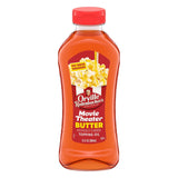 Orville Redenbacher's Popcorn Oil Movie Theater Butter Flavor – Refillable Squeeze Bottle for Open-Air Family Gatherings
