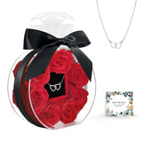 Perfume Bottle Eternal Rose Keepsake – Clean-Lined Vanity Accessory for Less-Is-More Home Styling