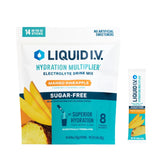 Liquid I.V.® Sugar Free Mandarin Orange Powder - Holistic Hydration Mix-In for Health-Conscious Home Wellness