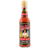 Cholula Hot Sauce Extra Hot – Picnic and Patio Pizza Drizzle, Compact 5 oz Bottle