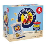 Pirate's Booty Baked Cheddar Puffs – Hostess Snack for Playdates, Movie Nights, and Classroom Celebrations, 1 oz Bags, 6ct