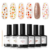 modelones Color Window Gel Polish Collection – 6 Statement Nude Shades That Double as Vanity Decor, 28-Day Salon Finish