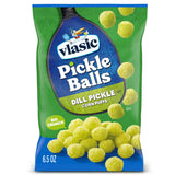 Vlasic Pickle Balls Dill Pickle Flavored Corn Puffs 6.5 oz – Light Salty Snack for Backyard BBQs and Outdoor Movie Nights