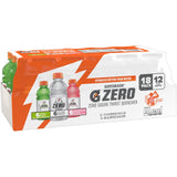 Gatorade G Zero Sports Drink – Pantry-Stocked Hydration for Active Households and Growing Athletes, 12 Fl Oz Pack of 18
