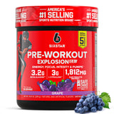 Six Star Pre-Workout Explosion 2.0 - Practical Birthday & Holiday Gift for Bodybuilders, Clinically Dosed Preworkout, 30 Servings