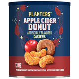 PLANTERS Fall Edition Pumpkin Spice Almonds 15.25 oz Canister – On-the-Go Munching Snack for Tailgating and Picnics, Resealable Plant-Based Protein for Open-Air Gatherings