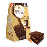 Ferrero Rocher Dark Chocolate Squares – Holiday Stocking Stuffer and Easter Basket Filler for Adults, 3.7 oz