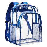 Vorspack Clear Backpack Heavy Duty – Useful All-Occasion Gift for Warehouse and Secure-Facility Workers, Black