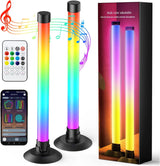 LotusLamp X RGB Light Bar – Media Room Decor for Movie Nights, USB TV Backlight with Music Sync
