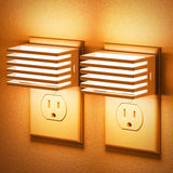 JandCase LED Night Light – Less Is More Ambient Light for Minimalist Bedroom and Hallway, Neutral Finish Plug-In with No Visible Switch