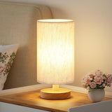 Fenmzee Decorative Accent Lamp for Living Room Side Table - Patterned Shade Lamp with 3000K Ambient Glow