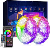 Brightown LED Strip Lights 200ft – Creative Holiday Gift for Teens and Couples, Color Changing Party Lights with Remote