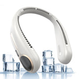 Hands-Free Neck Fan – Post-Workout Cooling Companion, 360° Airflow for Exercise Recovery and Overheating Relief