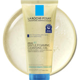 La Roche-Posay Lipikar AP+ Gentle Foaming Cleansing Oil – Multi-Use Face and Body Wash for an Uncluttered Bathroom Counter