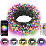 Ollny Color Changing String Lights – Minimalist Home Atmosphere with 200 LEDs and Timer