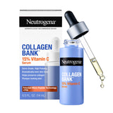 Neutrogena Collagen Bank Face Serum – Lightweight Sun Layer for Outdoor Dining, Invisible No-Cast Finish