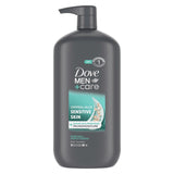 DOVE MEN + CARE Gentle Men's Wash 4-Pack - Easy Gifting Choice for Husbands, Dads, and Brothers with Sensitive Skin