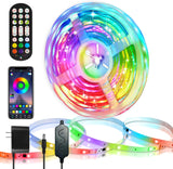 HOUHUI TV Backlight 13ft RGB – Soothing Eye Fatigue Reducing Light for Bedtime Viewing and Relaxation Atmosphere