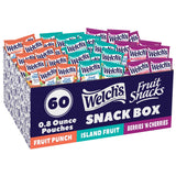 Welch's Fruit Snacks 0.8oz Pouches – Break Room Pantry Stock for the Whole Office Team, 60 Count