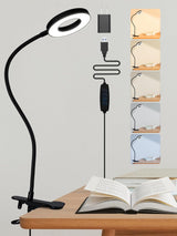 LampDepot Clean-Line USB Desk Lamp for Modern Home Office – Compact Clip Light That Disappears Into the Background